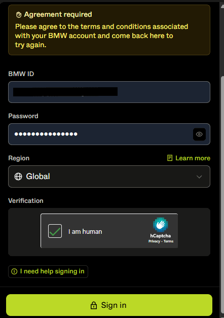 r/abetterrouteplanner - Connect ABRP with BMW iX3 (2022)